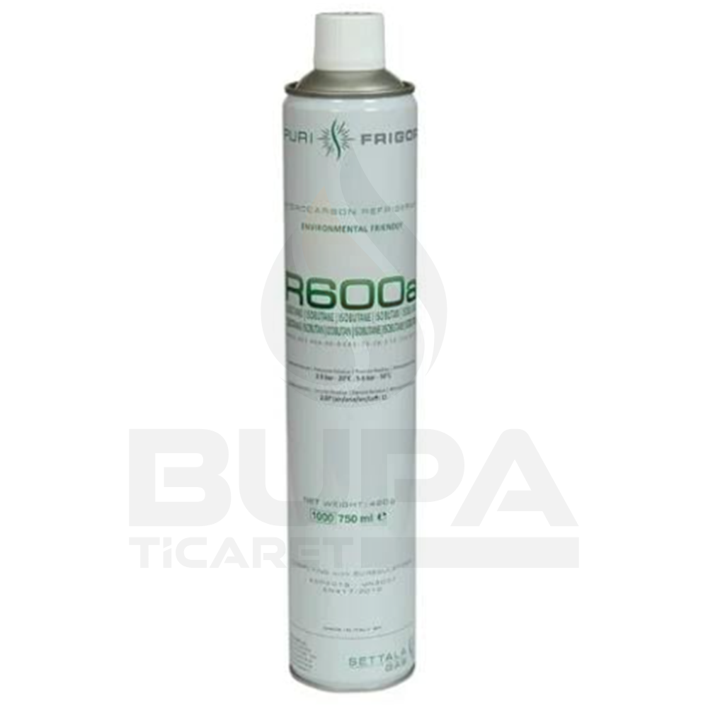 GAZ R600A 420GR SETTALA İTALY ALIMIYUM SILI NEVADA