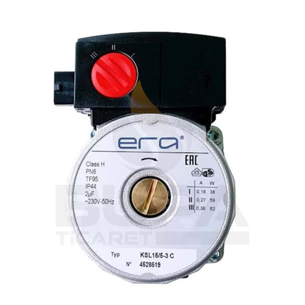 POMPA MOTOR başlığı ERA W TİP 15/5-3 C