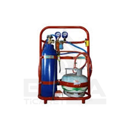 OKISJEN KAYNAK SETİ 6 LİTRE LUX