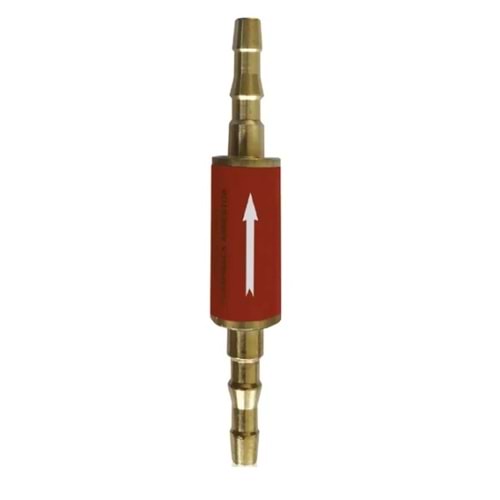 OKSİJEN ALEV GERİ TEPME EMNİYE VALFİ 6-8 MM KIRMIZI