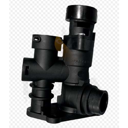 3 YOLLU BLOK PLASTİK UZUN VAİLLANT TURBOTEC MOTORSUZ KELEPÇELİ