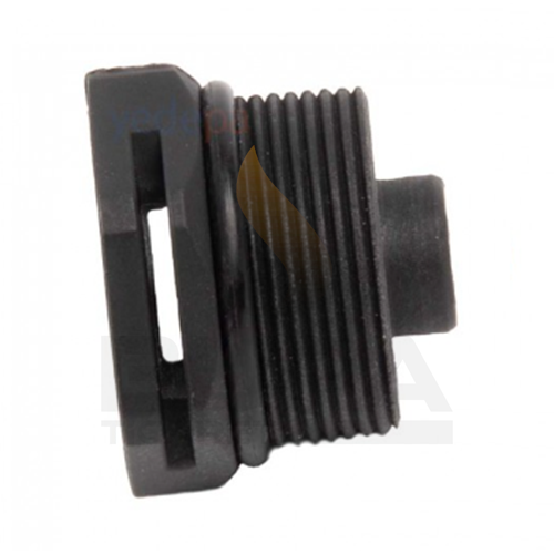 BAĞLANTI PARÇASI DEMİRDÖKÜM - PLASTİK TAPA- .KISA -