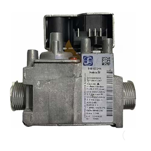 GAZ VALFİ SİYAH BOBİN 848 SİGMA BOSCH BUDERUS