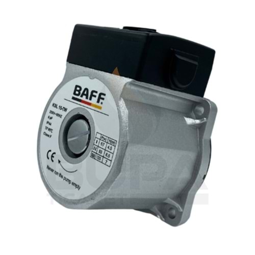 POMPA MOTOR başlığı BAFF 15/5 WİLO TİP
