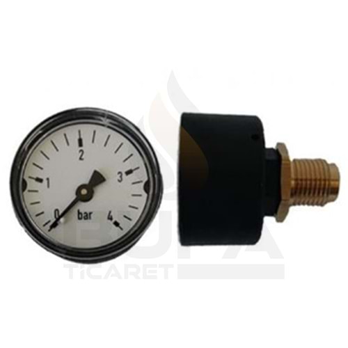 MANOMETRE ÇAP 27 ARKADAN DİŞLİ 1/8 ÇERÇEVESİZ