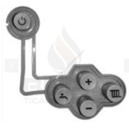 DÜĞME BOSCH 4+1 SİYAH