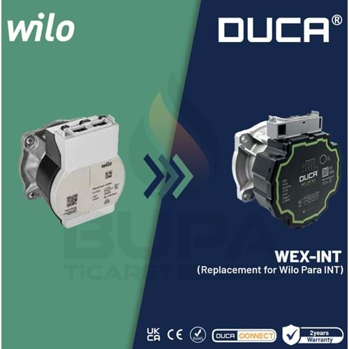 POMPA MOTOR Başlığı DUCA WEX 15-8 INT BAĞLANTI